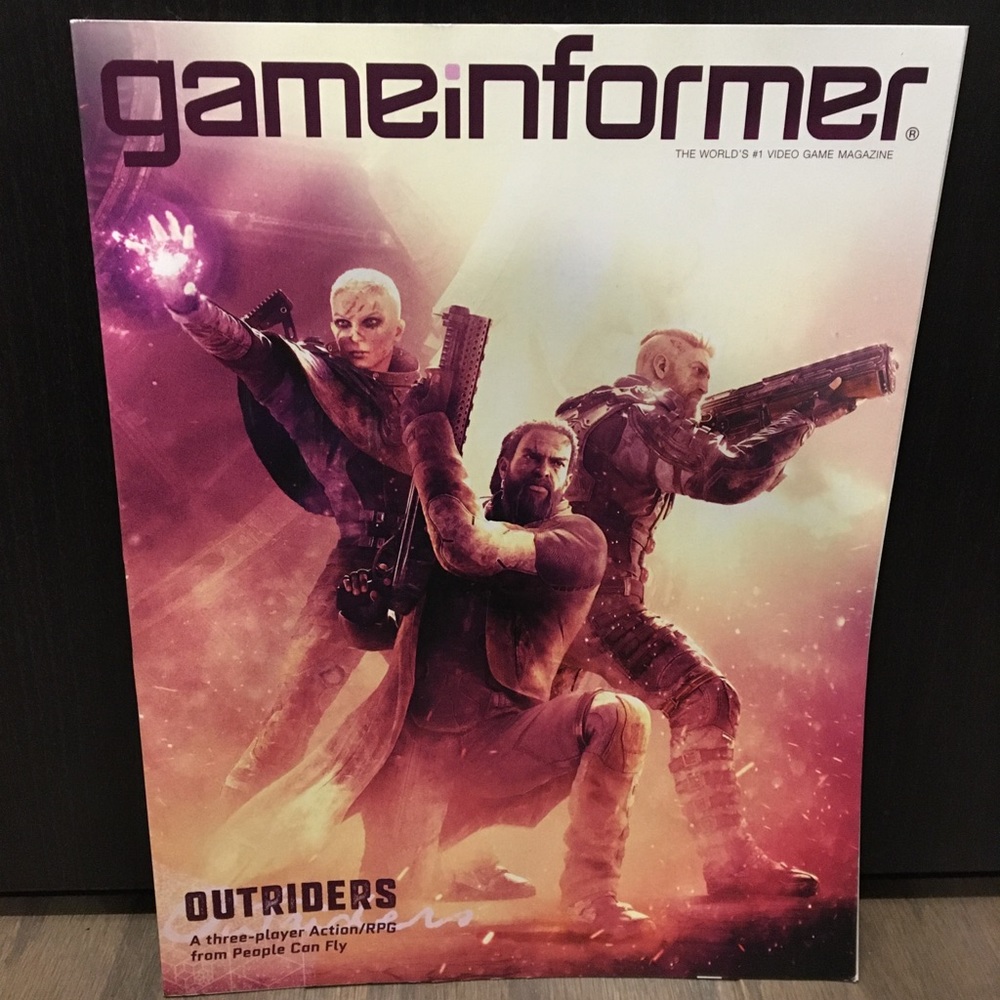 Game Informer Magazine #323 March 2020 Outriders People Can Fly Cover OOP